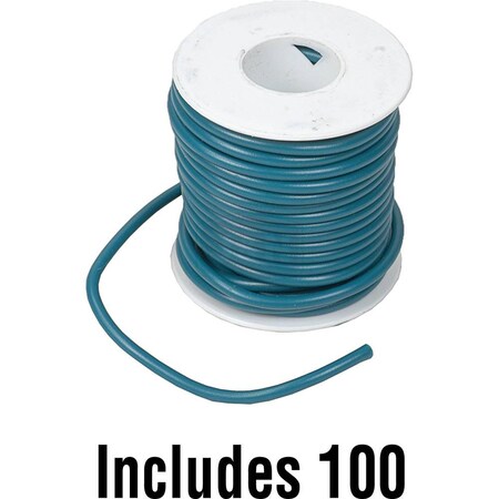 Aftermarket Primary Wire, GPT, 16 AWG, Copper, Green, PVC Jacket, Stranded 600-16005-100-JN